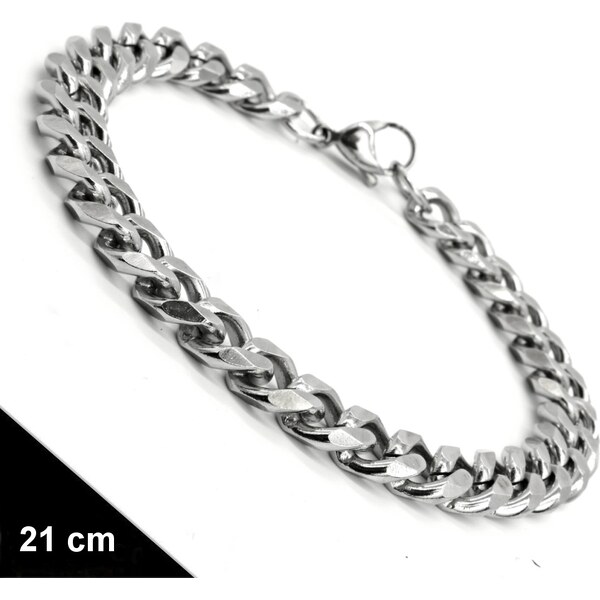 CITY STORM Náramok Florida - chirurgická oceľ, strieborná farba 66888916