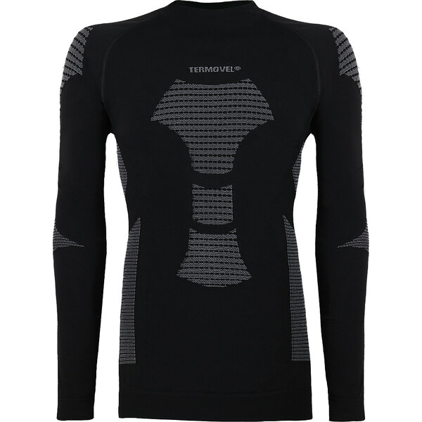 TERMOVEL Pánske čierne funkčné tričko 57928152