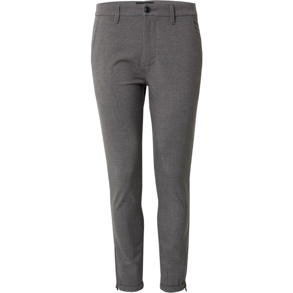 GABBA Chino nohavice Pisa Field svetlosivá / tmavosivá 57929659