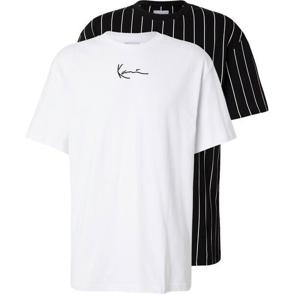 Karl Kani Tričko Essential červená / čierna / biela 54271055