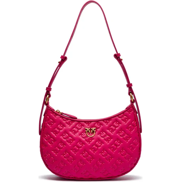 Pinko Kožené hobo HALF MOON MINI 57937997