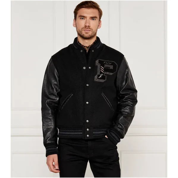 POLO RALPH LAUREN Vlnená bunda bomberka | Regular Fit | s prímesou 57938009