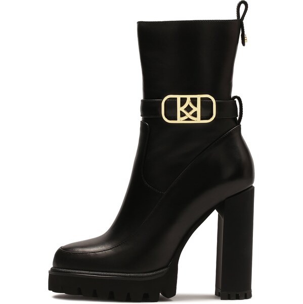 Kazar Členkové čižmy zlatá / čierna 57942642