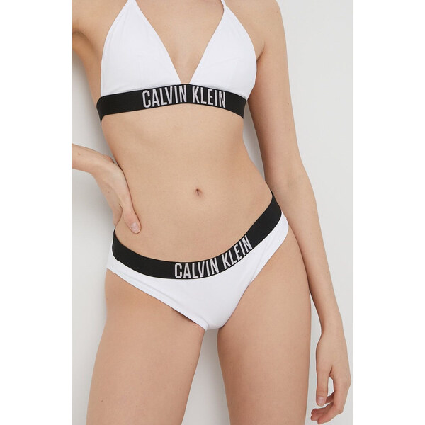 Dámske plavkové nohavičky KW0KW01859 YCD White - Calvin Klein 57942346