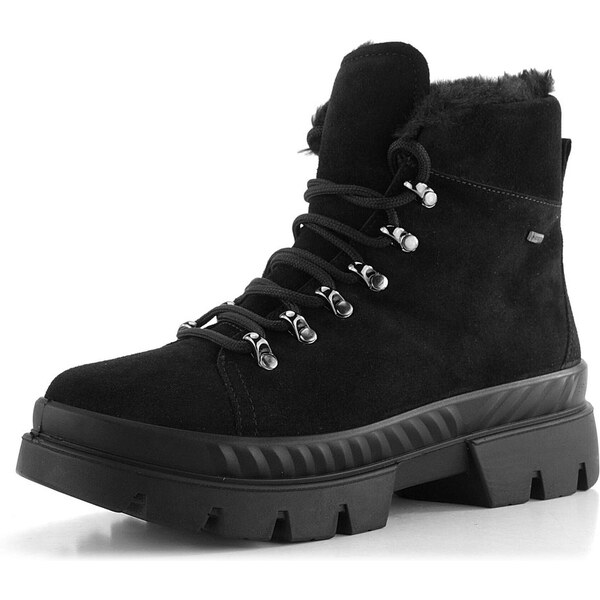 Ara šněrovací kotník s membránou Mood Schwarz 12-14108-10 62752257