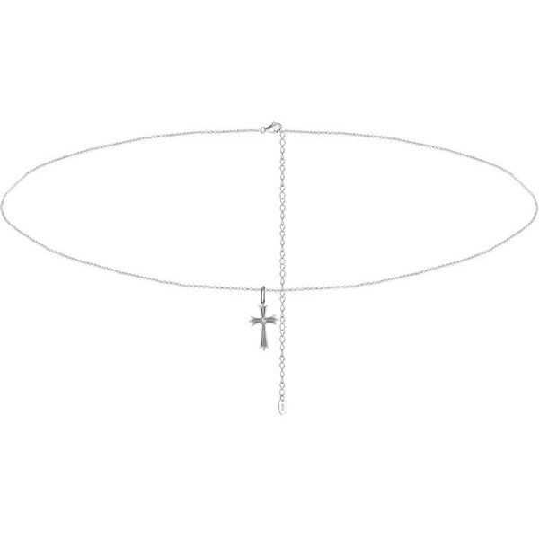 MAJYA Strieborná retiazka na pas CROSS 11132 64582110