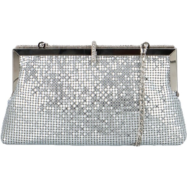 Dámska listová kabelka strieborná - Michelle Moon Lornia strieborná 61899999