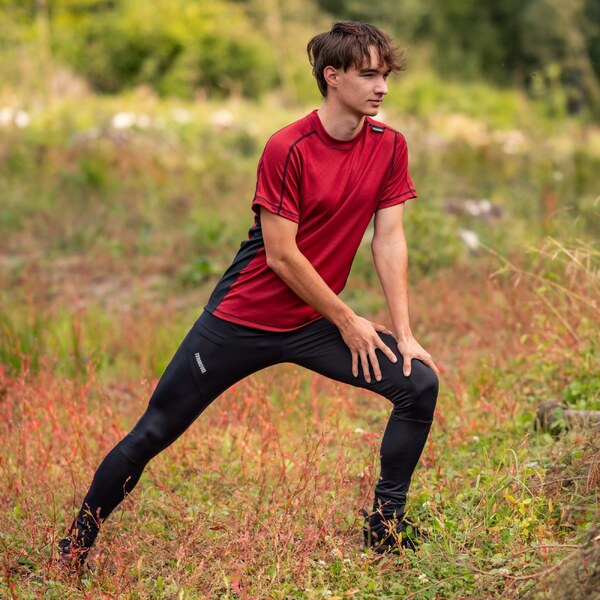 TERMOVEL Čierne multifunkčné nohavice 57962923