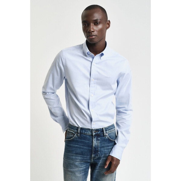 KOŠEĽA GANT SLIM PINPOINT OXFORD SHIRT LIGHT BLUE 56755546
