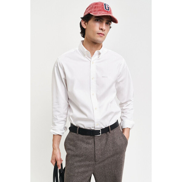 KOŠEĽA GANT REG PINPOINT OXFORD SHIRT WHITE 56772023