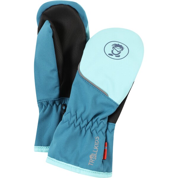 TROLLKIDS Športové rukavice Trolltunga zafírová / vodová / modrozelená 58436132