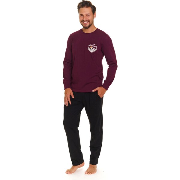 Doctornap Pánske pyžamo 7139 wine plus 58289106