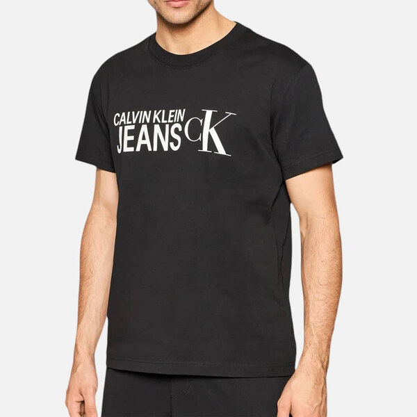 Pánské černé triko Calvin Klein 56021 58012674