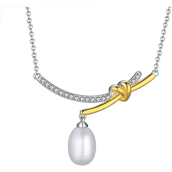 MAJYA Strieborná retiazka s príveskom ABBY 11150 64582117