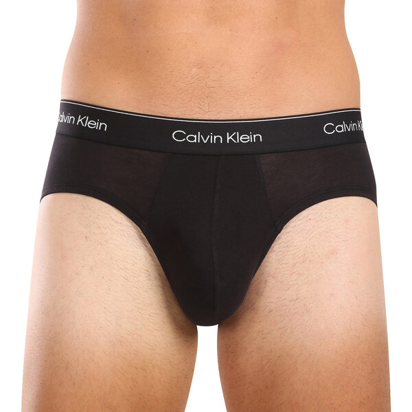3PACK pánske slipy Calvin Klein čierné (NB3962A-TM6) 58019416