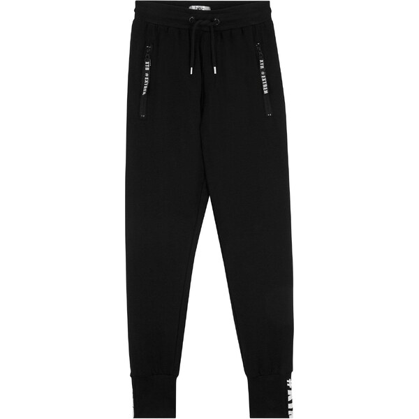 bonprix Tepláky z čistej bavlny, farba čierna 44791085