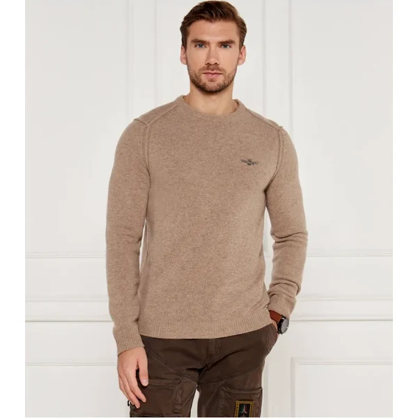 Aeronautica Militare Vlnený sveter | Regular Fit 58137492