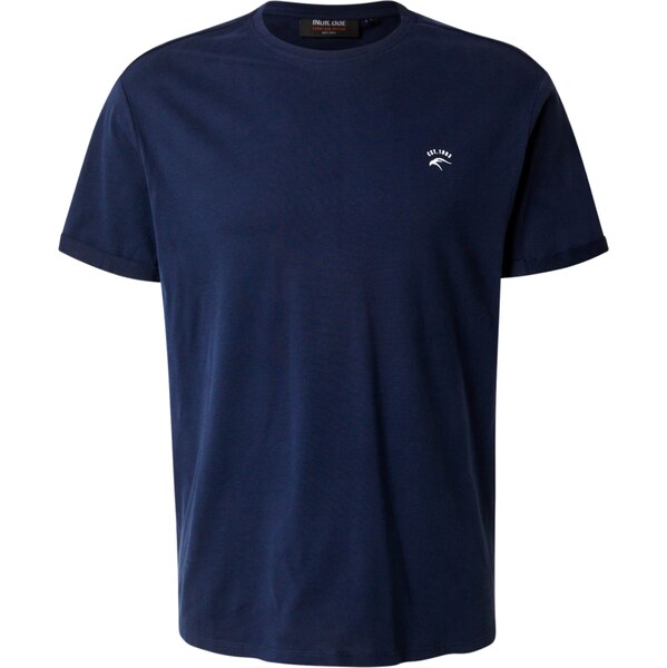 INDICODE JEANS Tričko Kloge námornícka modrá / biela 58422991