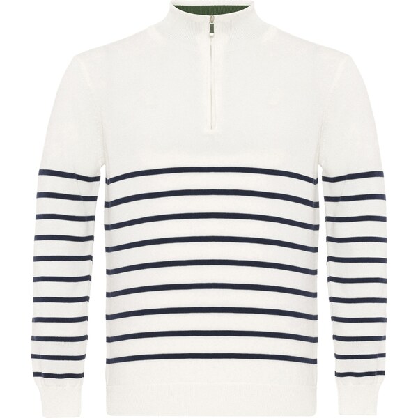 Felix Hardy Sveter námornícka modrá / biela 58139222