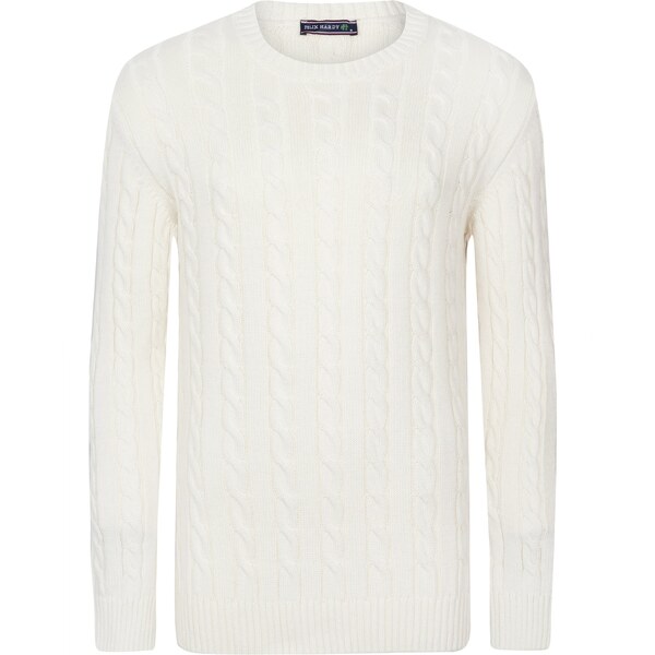 Felix Hardy Sveter šedobiela 58139255