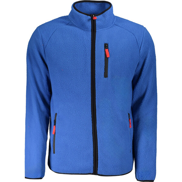 NORWAY 1963 Pánska modrá fleecová mikina na zips 64707473