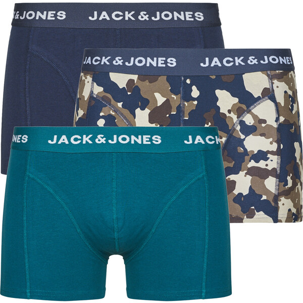 Jack & Jones Boxerky JACCAMOFLAGE X3 Jack & Jones 58146755