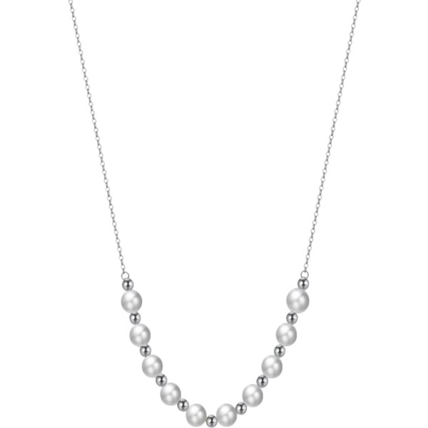 MAJYA Strieborná retiazka s perlami TARA 11156 64582119