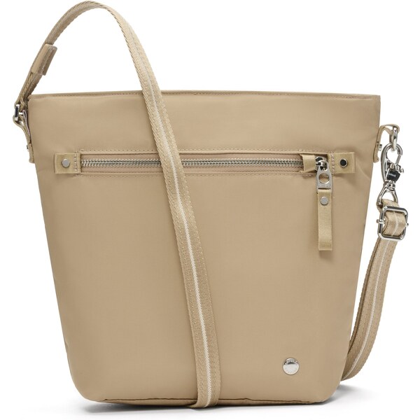Pacsafe kabelka W CROSSBODY taupe 58148549