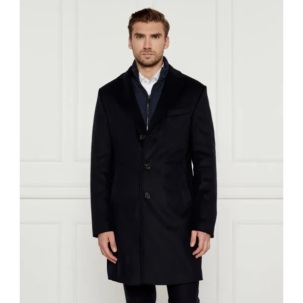 Joop! Vlnený kabát 2v1 17 JC-20Morris | s prímesou kašmíru 58151530