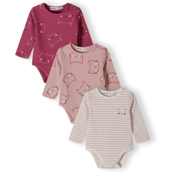 MINOTI Body svetloružová / tmavoružová / biela 58156161