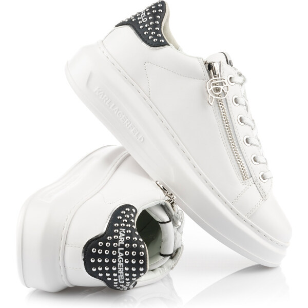 TENISKY KARL LAGERFELD KAPRI STUD ZIP LO LACE 58164587