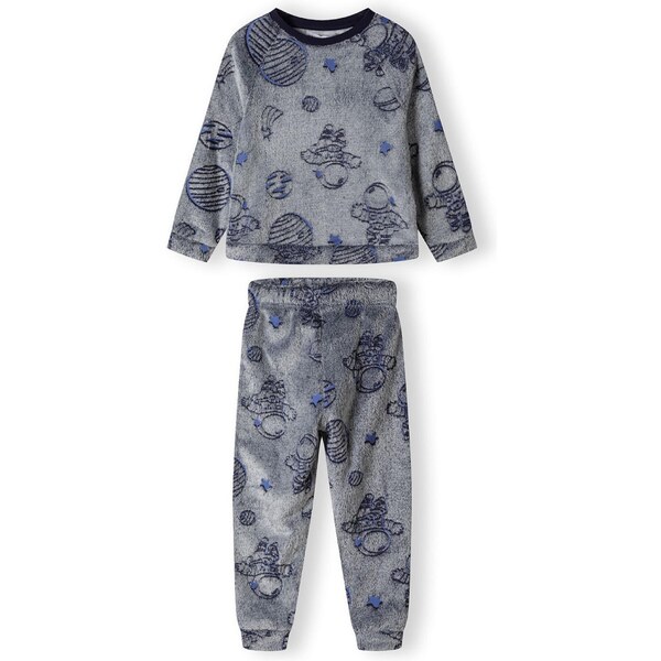 MINOTI Pyžamo dymovo modrá / tmavomodrá 58156252