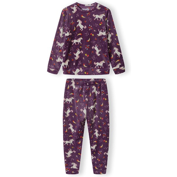 MINOTI Pyžamo fialová / zmiešané farby 58156253