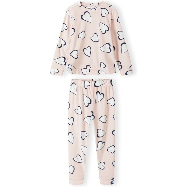 MINOTI Pyžamo zmiešané farby / svetloružová 58156254