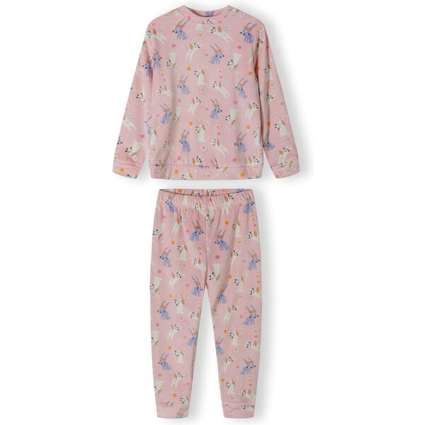 MINOTI Pyžamo zmiešané farby / staroružová 58156260