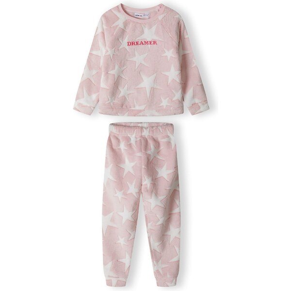 MINOTI Pyžamo ružová / biela 58156261