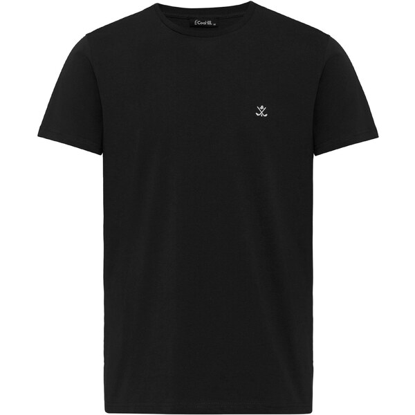 Cool Hill Tričko Antonio čierna / biela 58253050