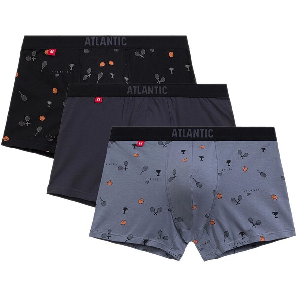 Atlantic Pánske boxerky 3 pack 050 mix 61146578