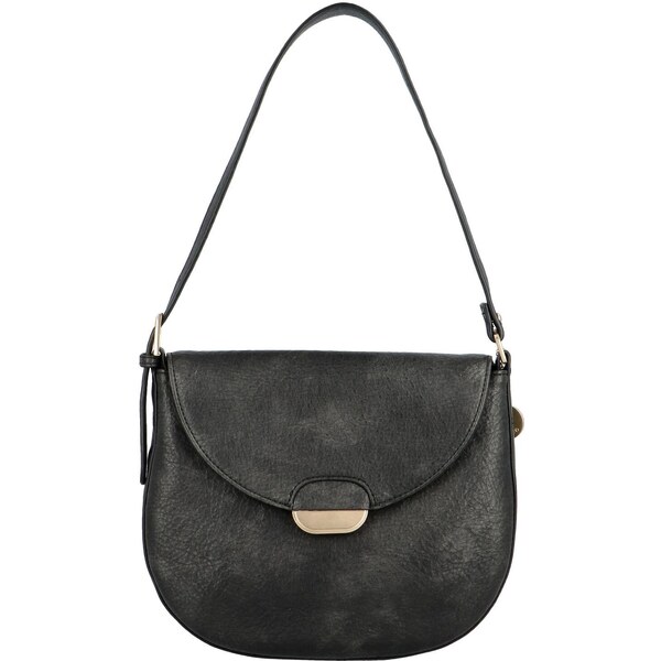 Dámska kabelka cez rameno čierna - DIANA & CO Alfija čierna 58176988