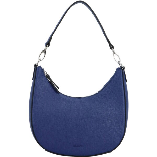 Dámska kožená crossbody kabelka modrá - Katana Cloenta modrá 58278796