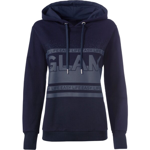 heine Mikina námornícka modrá / modrosivá 58178857