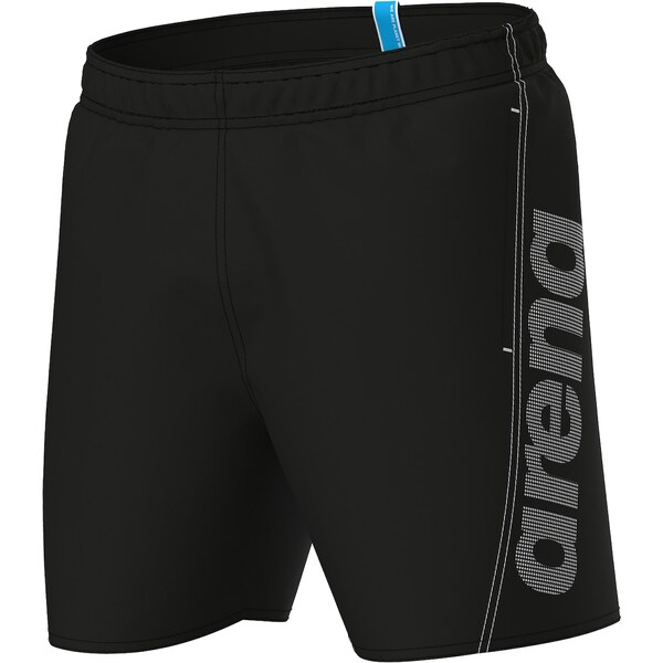 ARENA Surferské šortky FUNDAMENTALS LOGO BOXER čierna / biela 58182978