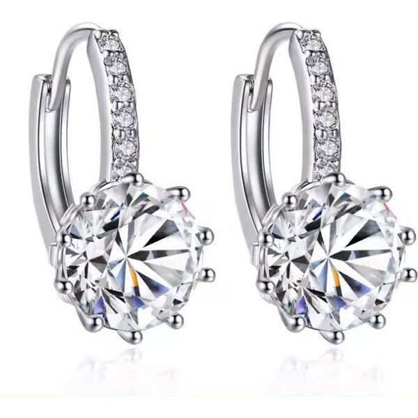 Dámske strieborné náušnice JIMENA 58183238