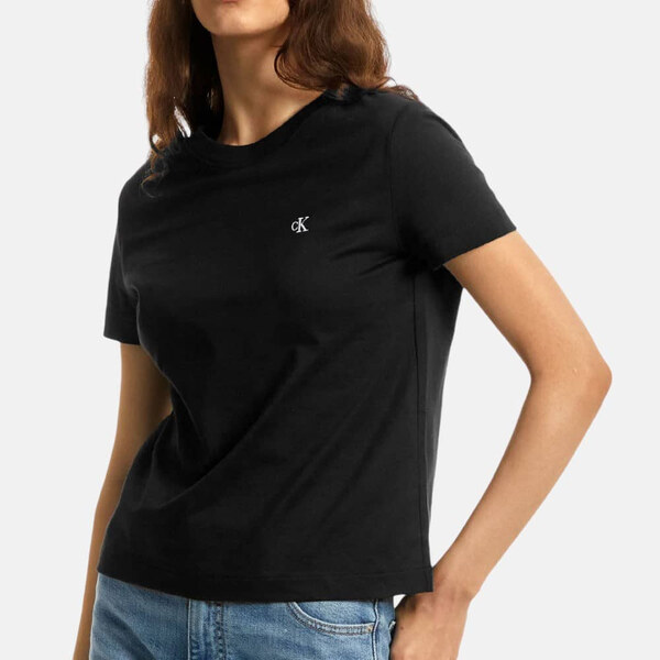 Dámské černé triko Calvin Klein 56025 58202400