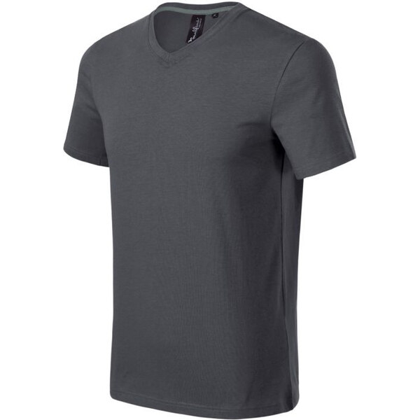 Malfini Action Tričko s výstrihom do V M MLI-70083 light anthracite 58204639