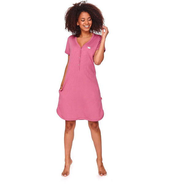 Dámske tehotenské tričko 4115 ružové - Doctornap 62290293