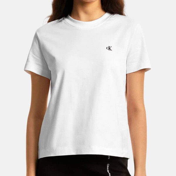 Dámské bílé triko Calvin Klein 56026 58210764