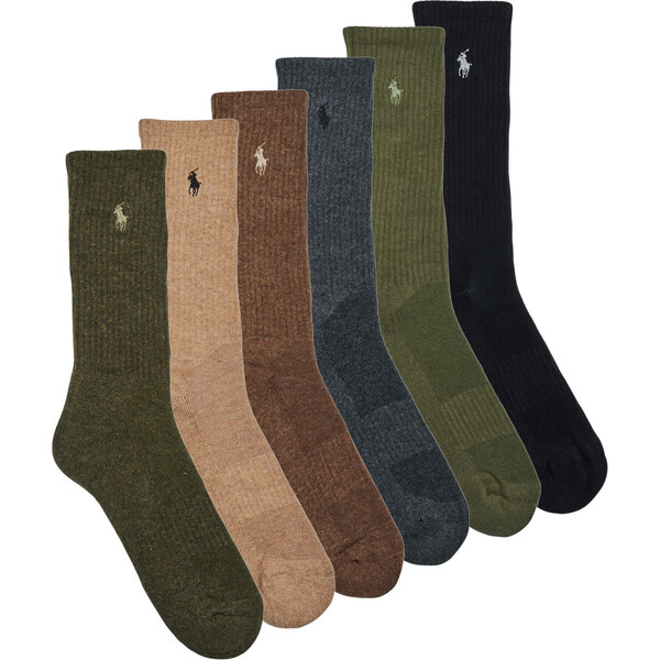 Polo Ralph Lauren Ponožky PRFRMNC CTNC-CREW SOCK-6 PACK Polo Ralph 58221733