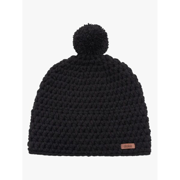 DOKE Háčkovaný kulich Black L 60633983