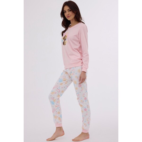Cornette dámske pyžamo Star - bavlna 58270574